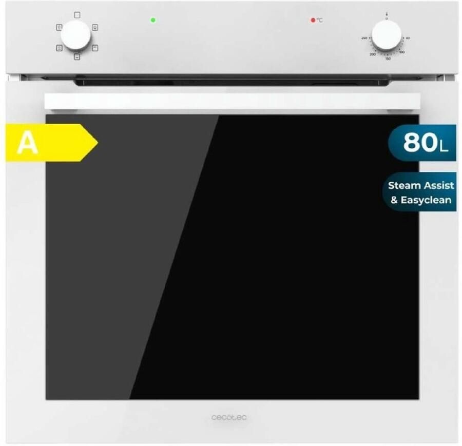 Cecotec Oven Bolero Hexa C126400 Glass White 2800 W 80 L Wit