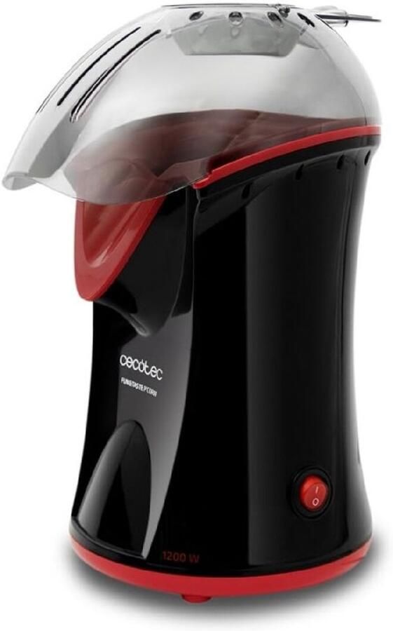 Cecotec P`Corn Elektrische popcornmachine 1200 W convectie popcornmachine in 2 minuten klaar inclusief doseerlepel gemakkel