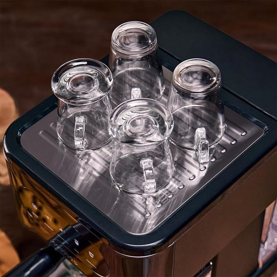 Cecotec Power Espresso 20 ColdBrew Latte 1350W 20bar Black Manual Coffee Machine