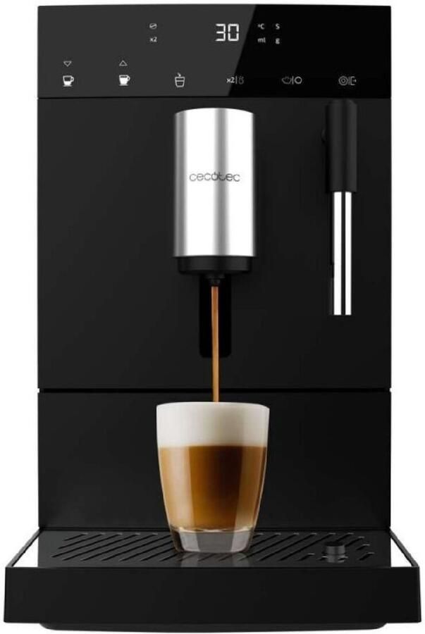 Cecotec Superautomatische Koffiemachine Cremmaet Compact Steam 19 bar 1350W zwart