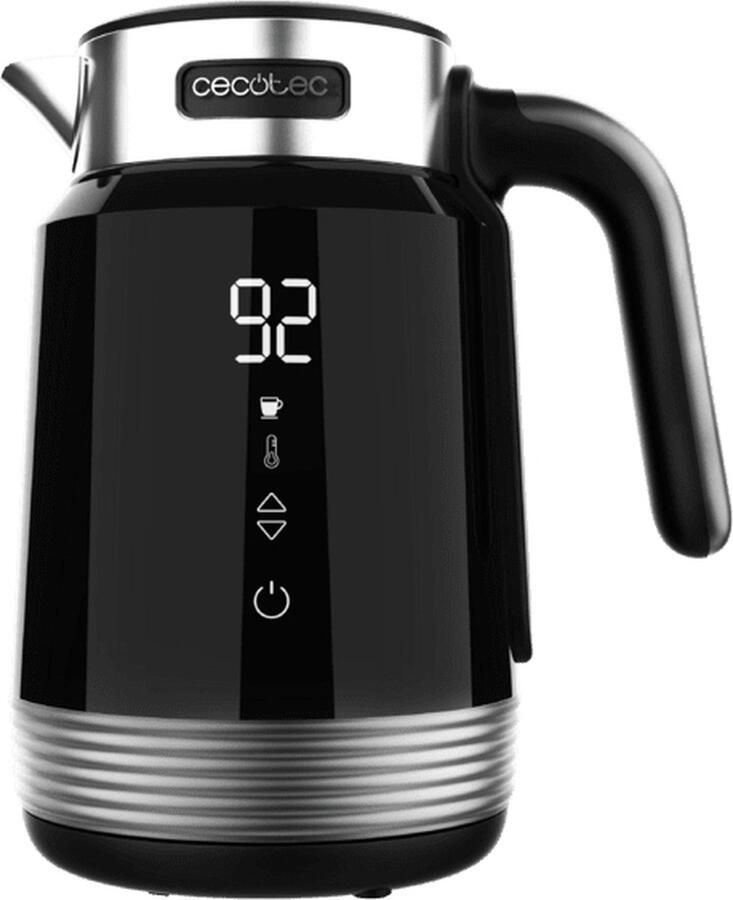 Cecotec ThermoSense 600 Waterkoker Zwart 1.7 Liter 2200W