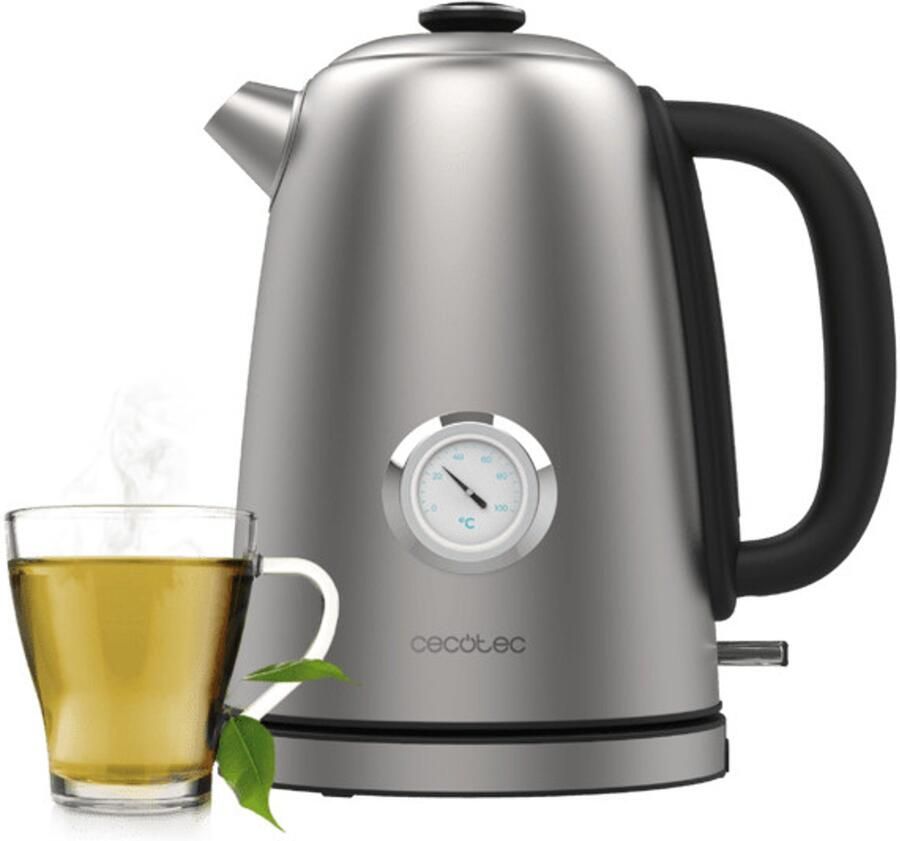 Cecotec Waterkoker Thermosense 620 Vintage Roestvrij staal 1850-2200 W