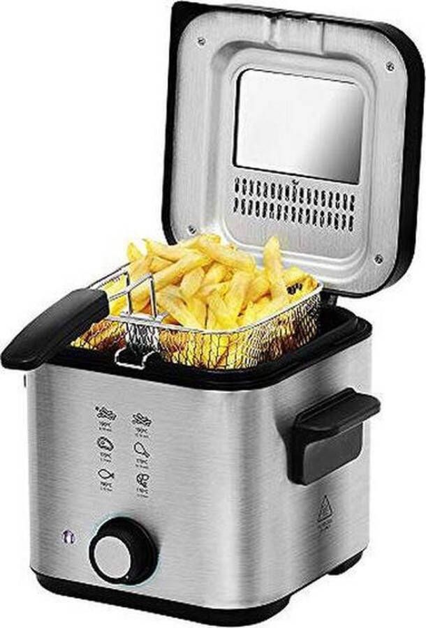 Cecotec CleanFry Infinity 1500 elektrische friteuse olie-friteuse 1 5 liter inhoud 900 W vermogen olieCleanFilter antiaanbake