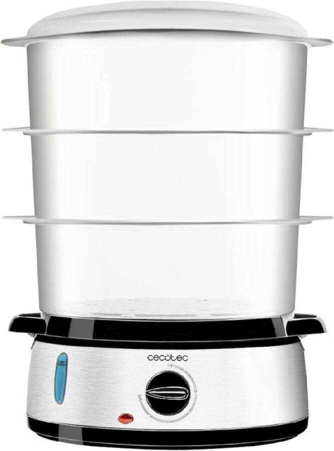 Cecotec Food Steamer Vapovita 3000 800W 9 L Grey Stainless steel 800 W