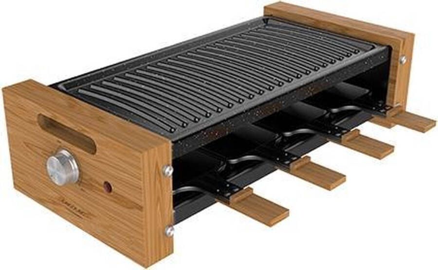 Cecotec Gourmetstel & Grill Cheese&Grill 8200 Wood Black 1200 W