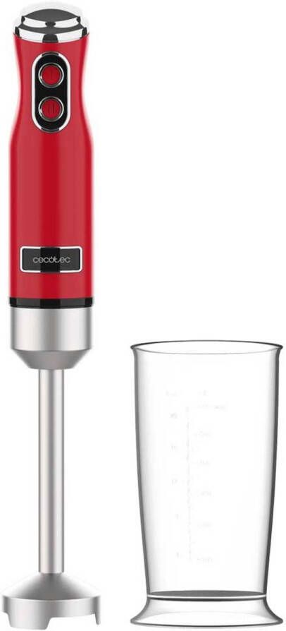 Cecotec Handblender Power RetroRed 1200MAX 1200 W Rood