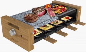 Cecotec Houten raclette Cheese&Grill 8400 Wood MixGrill