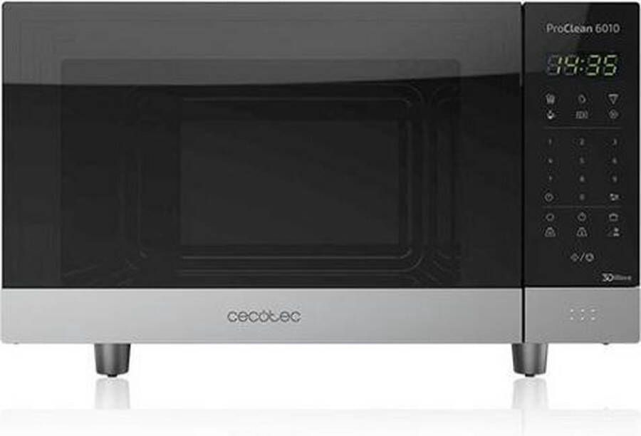 Cecotec Microwave With Grill Proclean 6110 23 L 800w Black Silvery Magnetrons Magnetron zwart Magnetron - Foto 2