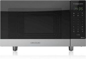 Cecotec Microwave With Grill Proclean 6110 23 L 800w Black Silvery Magnetrons Magnetron zwart Magnetron