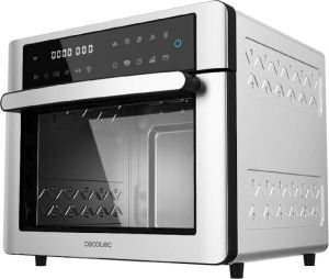 Cecotec Mini hetelucht oven Bake&Fry 2500 Steel Touch