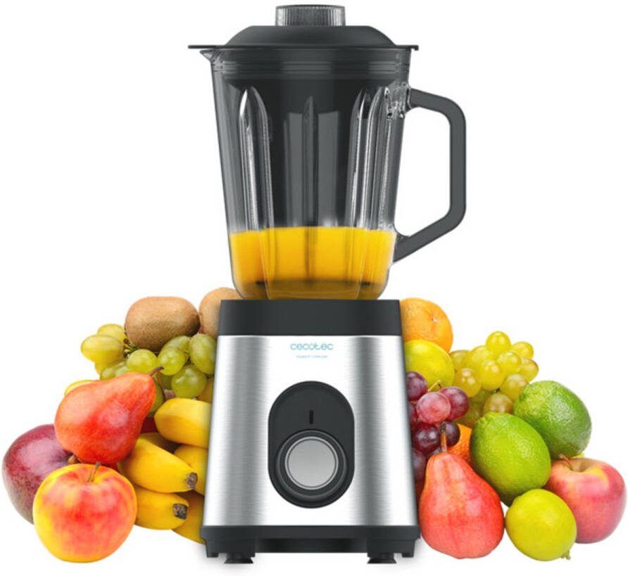 Cecotec Mixer Power Black Titanium 1000 Inox 1000W