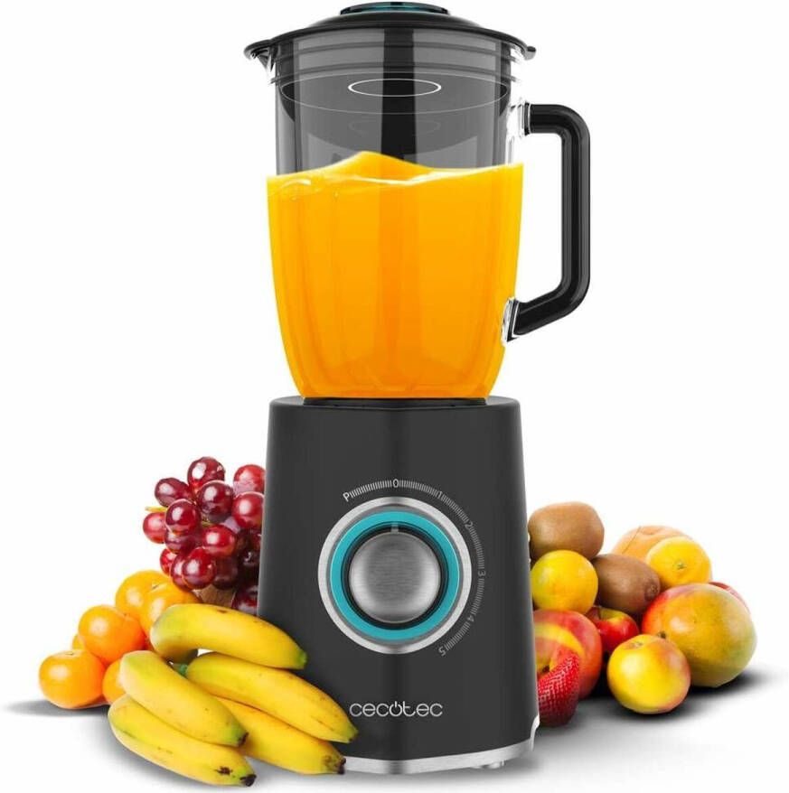 Cecotec Mixer Power black Titanium 2000Max Mix Go 2000 W Zwart 1 5 L