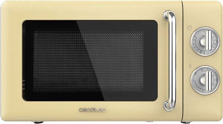 Cecotec 01708 magnetron Beige Roestvrijstaal Grill-magnetron Aanrecht 20 l 700 W