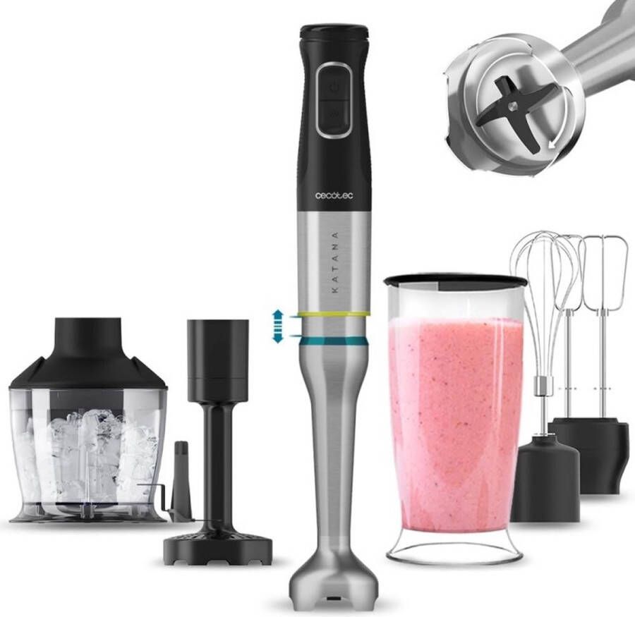 Cecotec Handblender 15SMASH B Zwart 1500 W