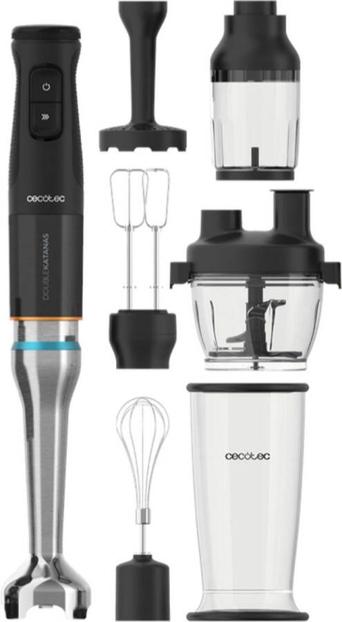 Cecotec 03963 blender Staafmixer 1500 W Zwart Roestvrijstaal - Foto 2