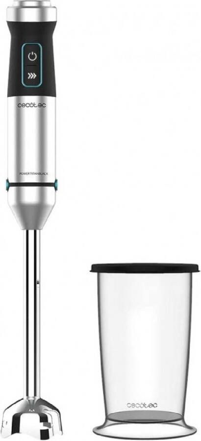 Cecotec Hand Kracht Titanblack 1500 Xl Blender Zilver One Size EU Plug