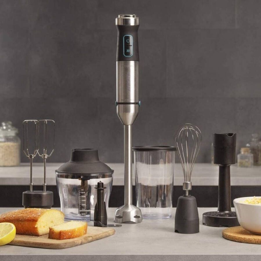 Cecotec Power Titan Black 1500 XL PerfectCream & Crush staafmixer 1500W CrossBlades Technologie met 4-blades XL voet inclusie - Foto 2