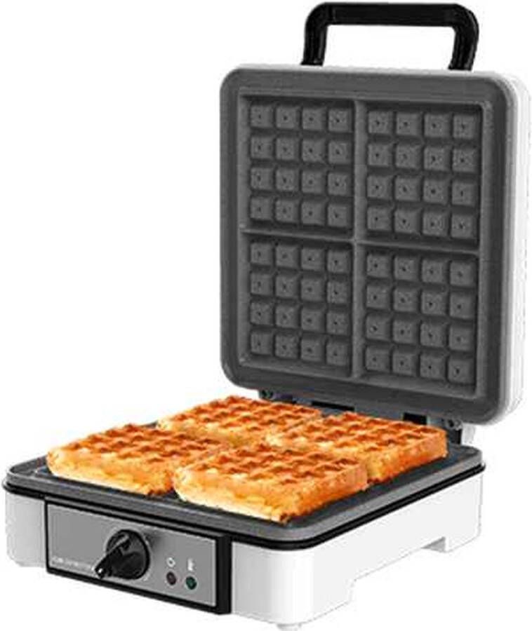Cecotec Waffle Maker Fun Gofrestone 4Inox 1200 W