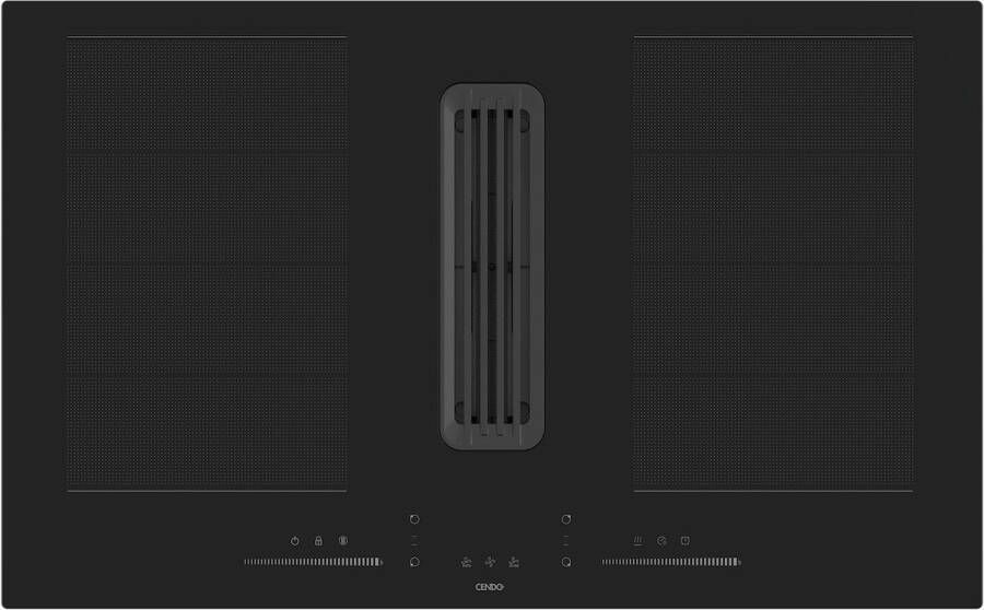 CENDO BA01-FI8TS Flex Inductie kookplaat met Afzuiging 659 m³ h A++ Fluisterstil Eenvoudige installatie