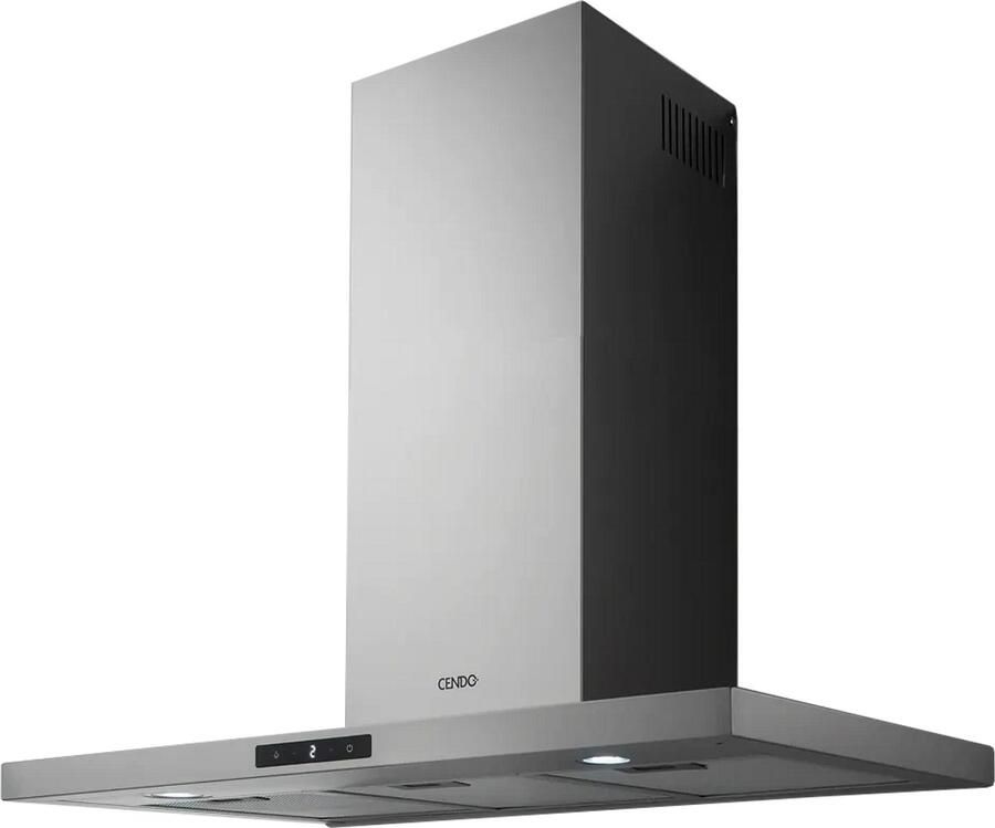 CENDO KR5490EPDR Wand Afzuigkap 90 cm RVS 650 m³ h A++ Fluisterstil