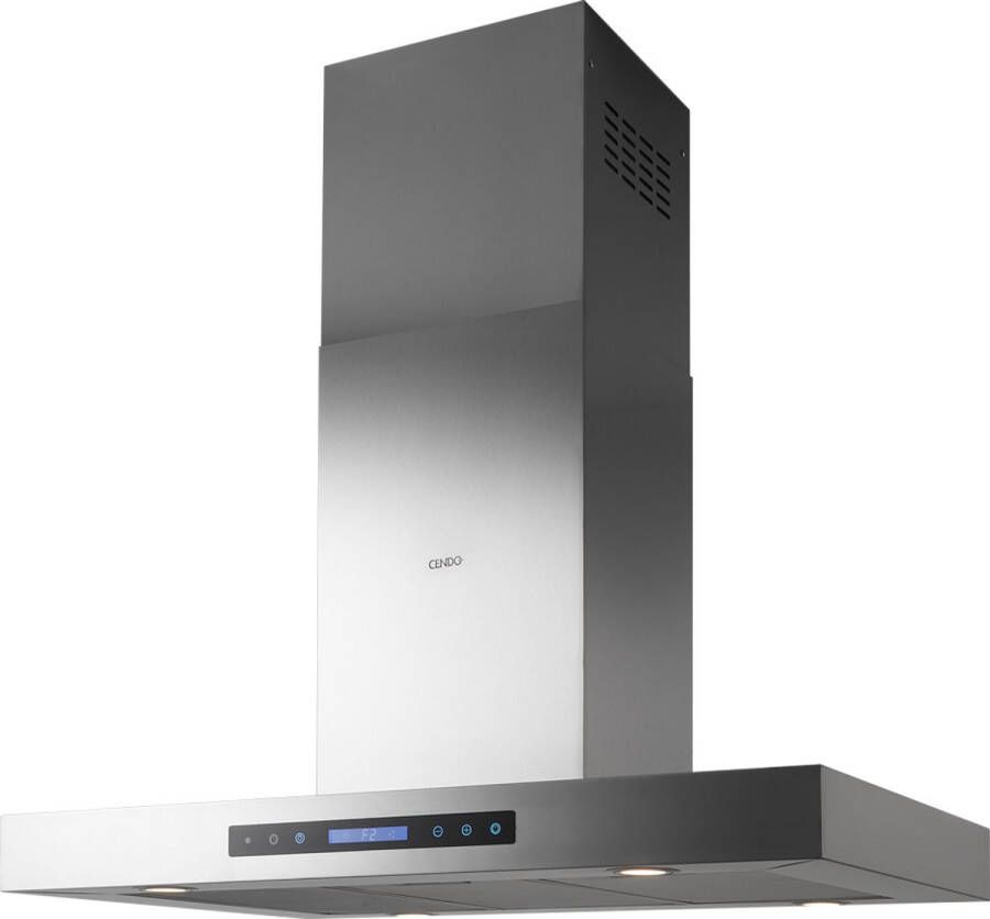 CENDO KR61EPDI Eiland Afzuigkap 90 cm RVS 850 m³ h A+ Fluisterstil