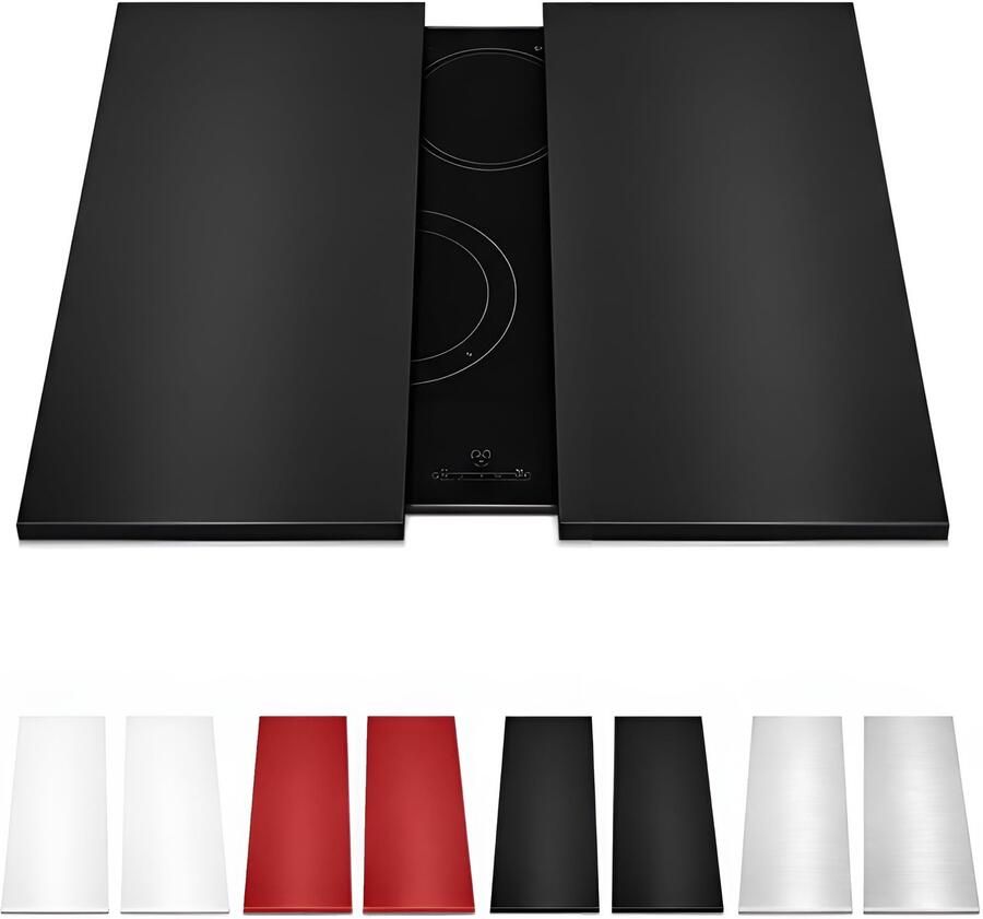 Ceramische Deksel voor Inductiekookplaat 55 x 33 cm (Set van 2)