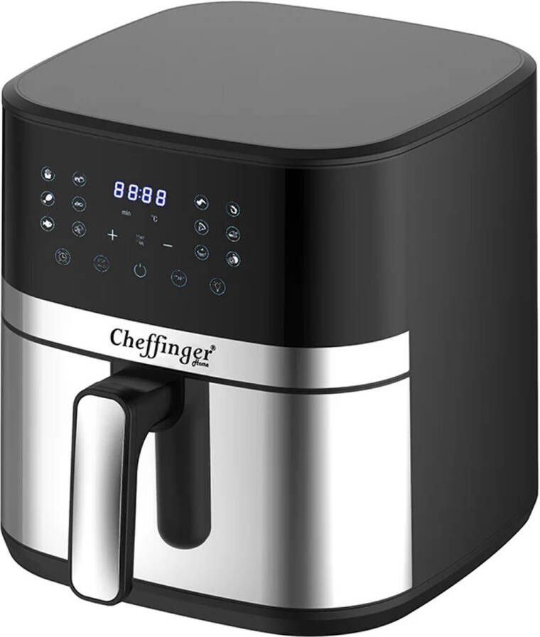 Cheffinger Airfryer XXL Touchscreen 7L Digitale Airfryer