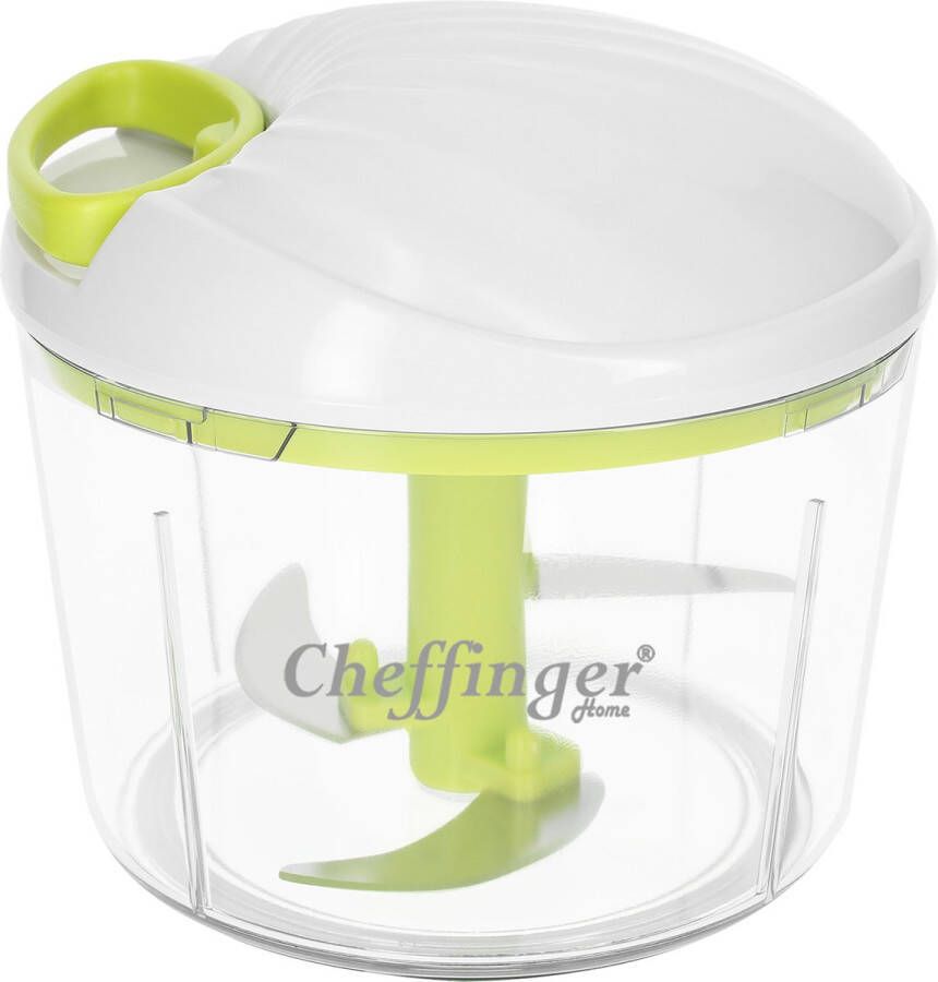 Cheffinger Multifunctionele handmatige hakmolen 900ml Blanc Vert