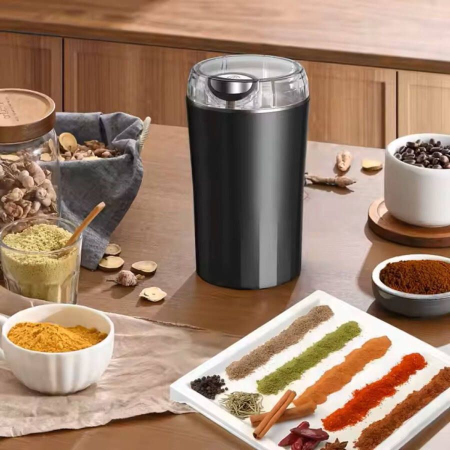 Cherchie Elektrische koffiemolen Koffie Malen Grinden Grinder tot 70 g koffiebonen 150 W