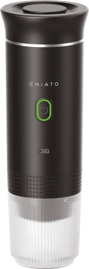 CHiATO brewPLAY Portable Espresso Coffee Maker – Black