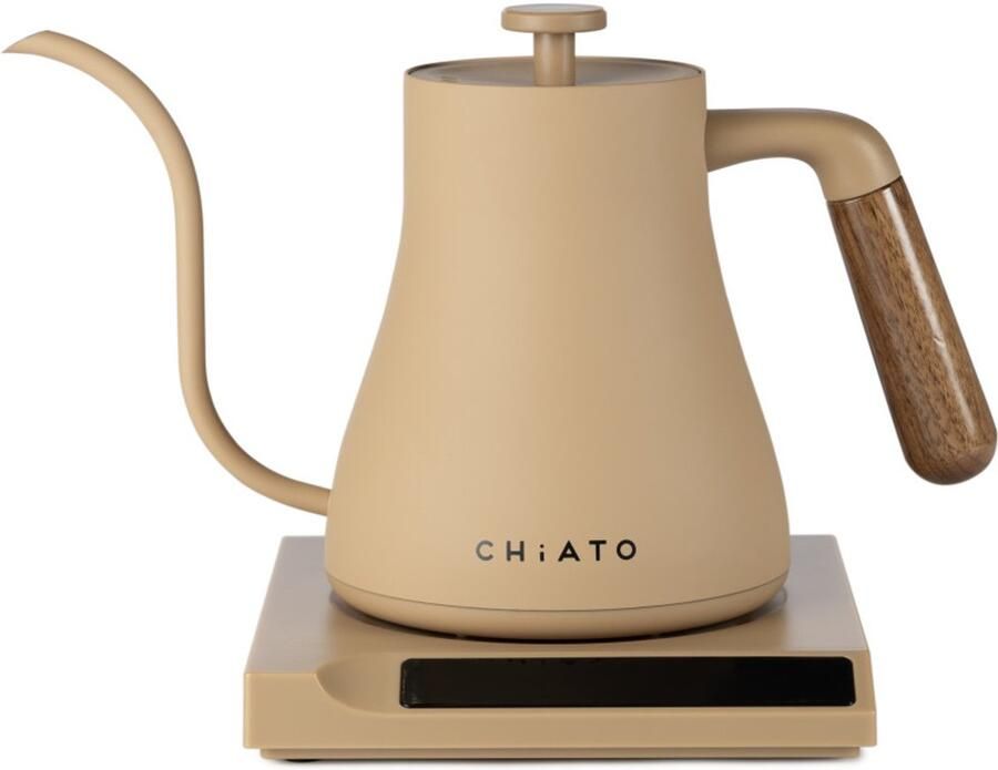 CHiATO flowPLAY Gooseneck Elektrische waterkoker 0 6 l Beige