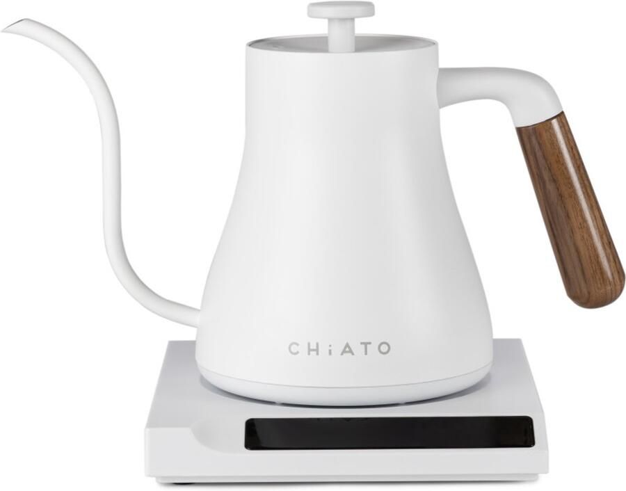 CHiATO flowPLAY Gooseneck Elektrische waterkoker 0 6 l Wit