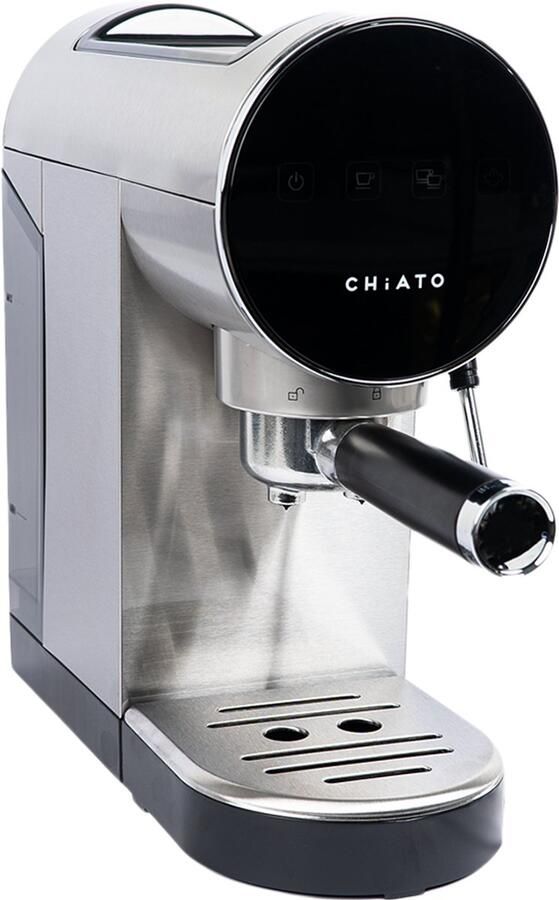 Chia TO Luna Style Espresso Coffee Machine Silver - Foto 2