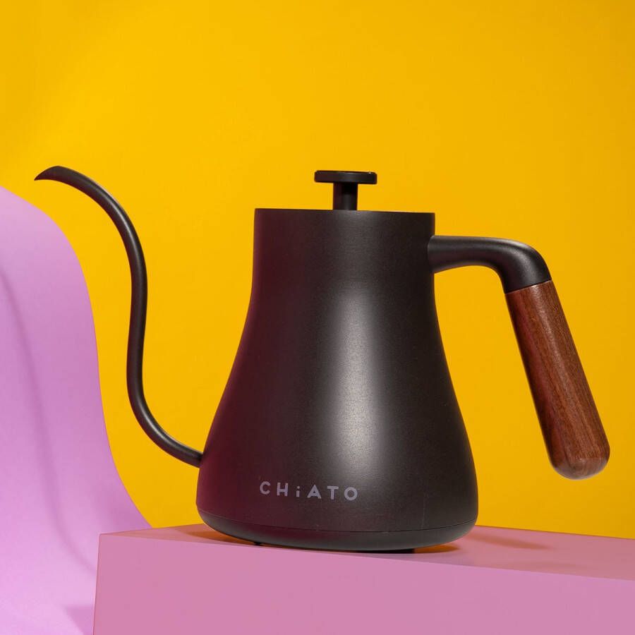 CHiATO Electric kettle flowPLAY Gooseneck 0.6 l – Black - Foto 2