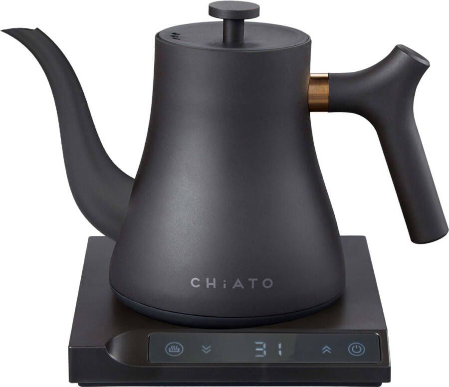 CHiATO Elektrische waterkoker flowPLAY Classic 0.6 l – Zwart