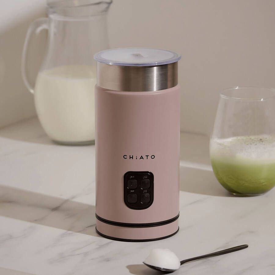 CHiATO milkPLAY automatische-elektrische melkopschuimer – Crème - Foto 2