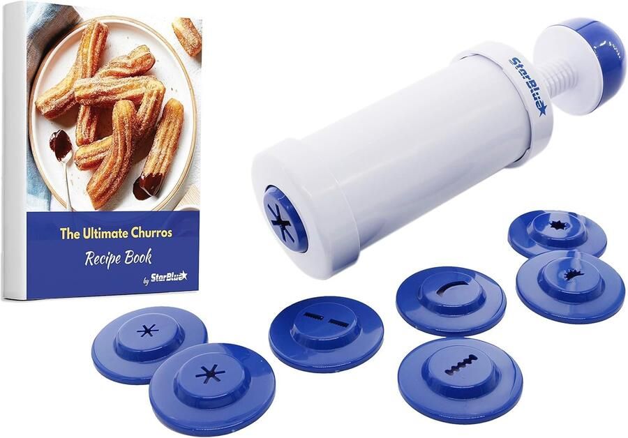 Churro Maker met 8 Verschillende Vormen