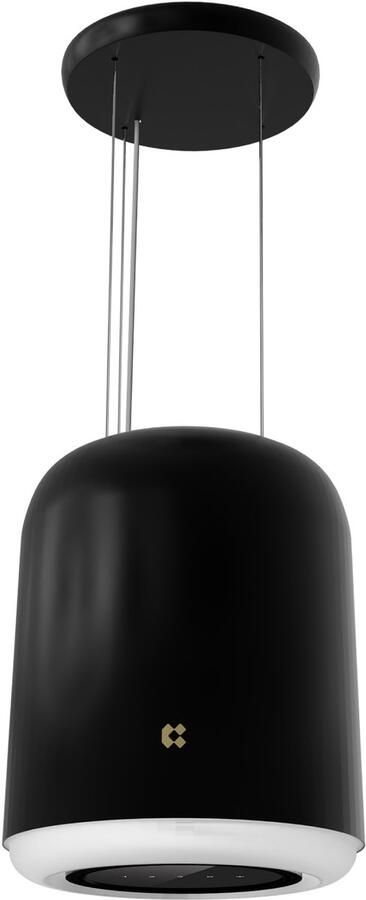 Ciarra CBCB4833- Kookeiland Afzuigkap Eilandkap A+ 474 m³ u – App & Touch Bediening – 4 Standen incl. Boost – Recirculatie – Zwart