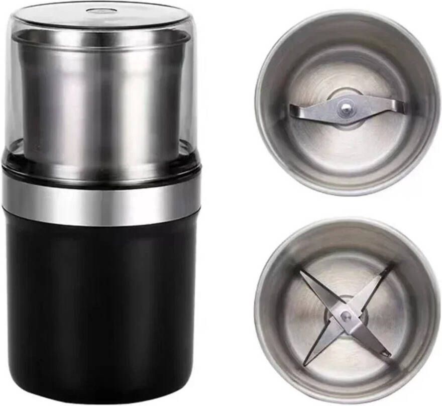 Cissé -Multifunctioneel-150W-elektrische koffiemolen en blender molen en hakmachine voor koffiebonen lijnzaad specerijen kruiden en groenten roestvrij staal