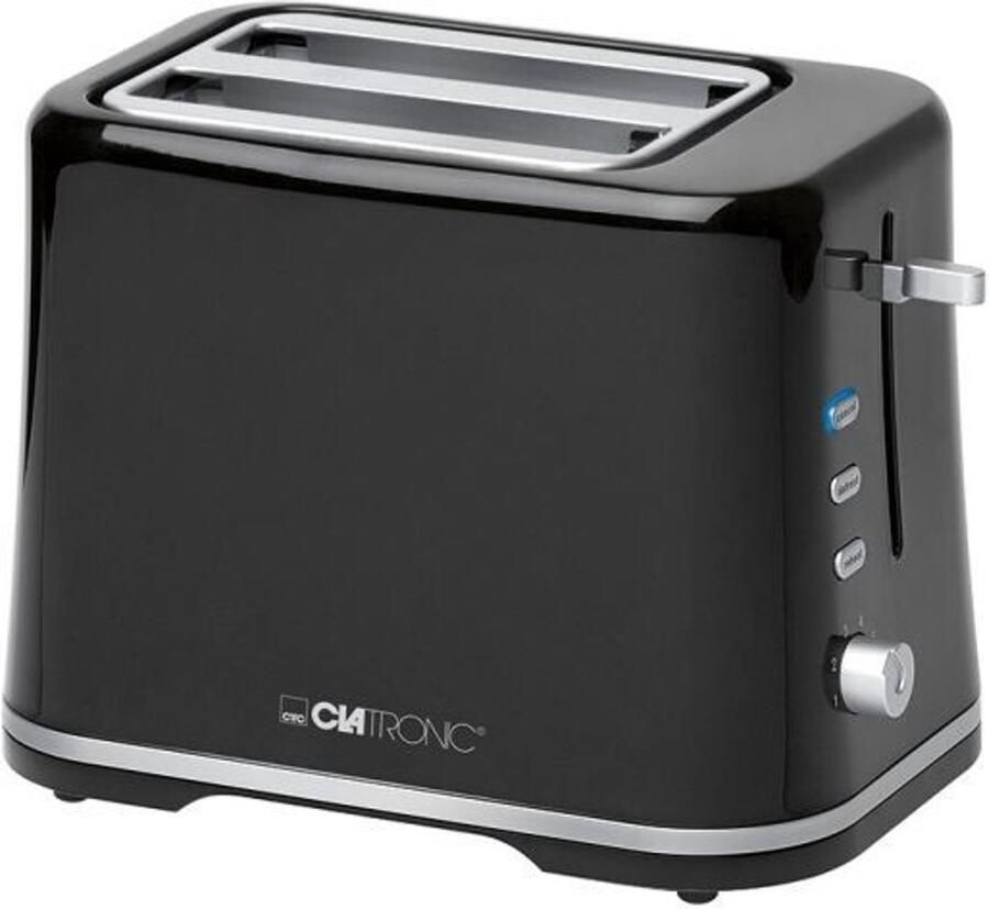 Clatronic TA 3554 Broodrooster Toaster Zwart