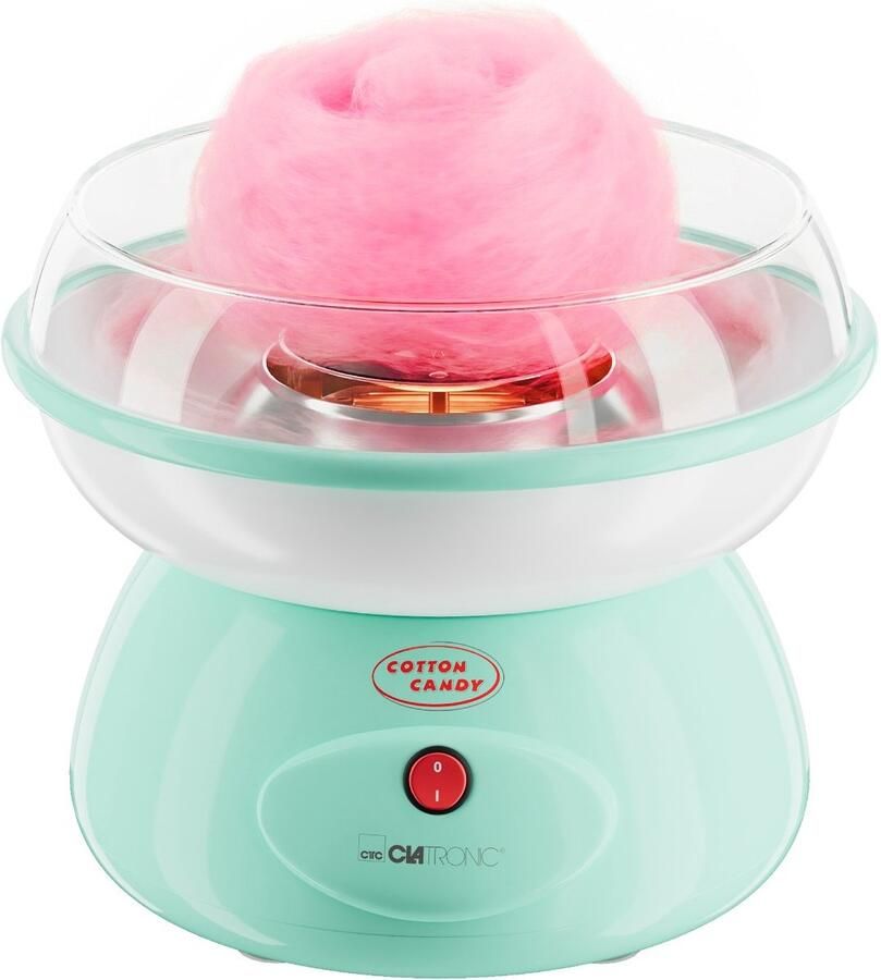 Clatronic ZWM 3478 Suikerspinmachine Suikerspinmaker Groen Mint -500 W