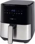 Clatronic FR 3782 H Airfryer 1450 W Convectiefunctie RVS Zwart - Thumbnail 2