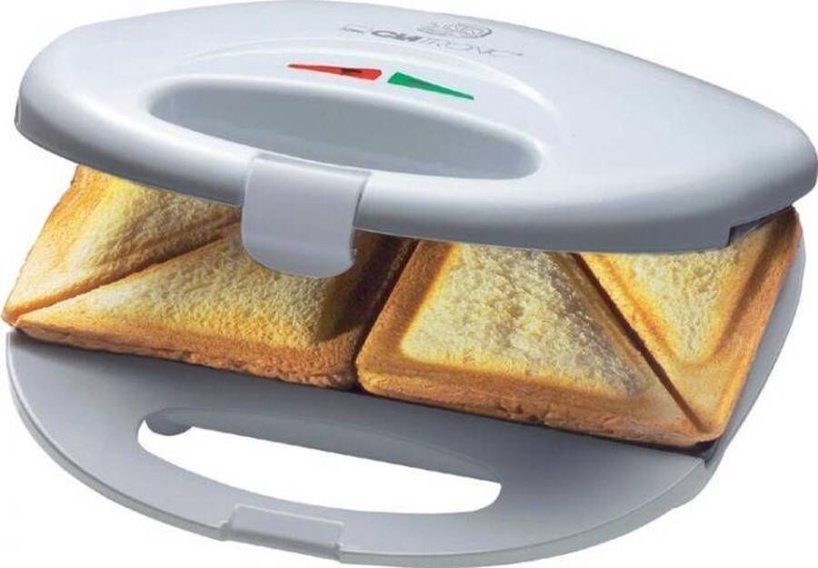 Clatronic ST 3477- Tosti-apparaat Wit