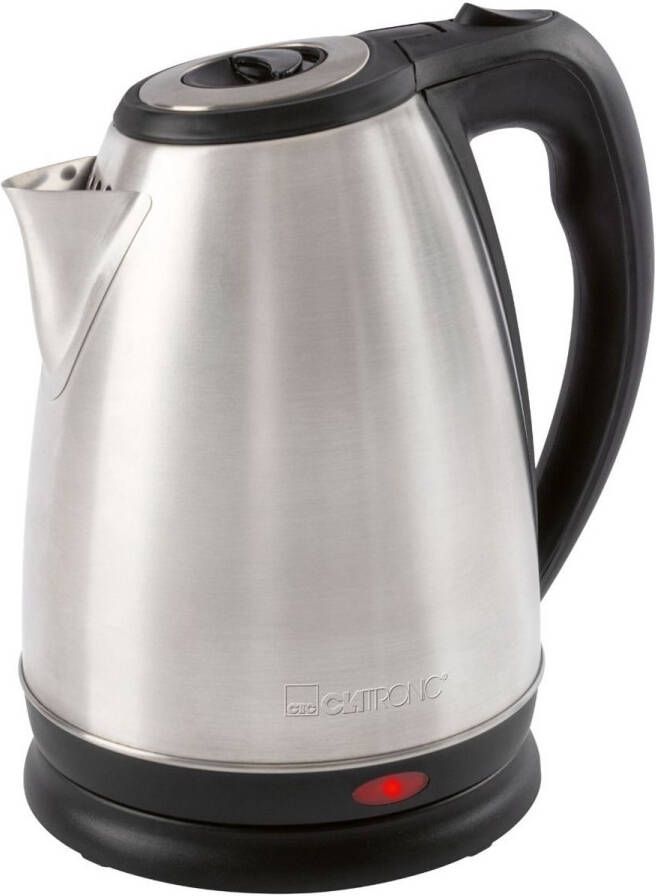 Clatronic WKS 3830 Waterkoker BPA-vrij Aantal Volume: 1.7 l RVS Zwart