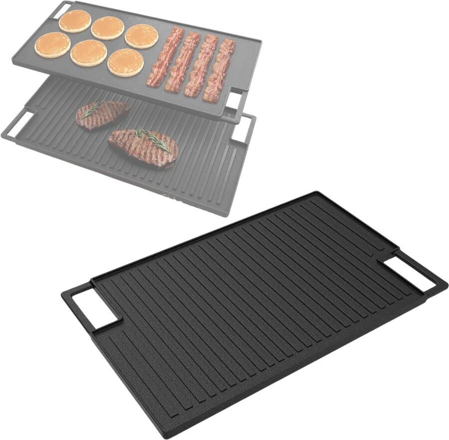 CLGP CLVP Grillplaat Inductie Bakplaat Gietijzer
