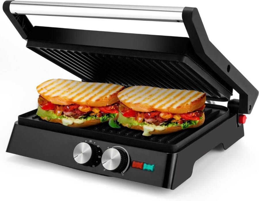 CLGP Tosti Apparaat Panini Grill Contactgrill