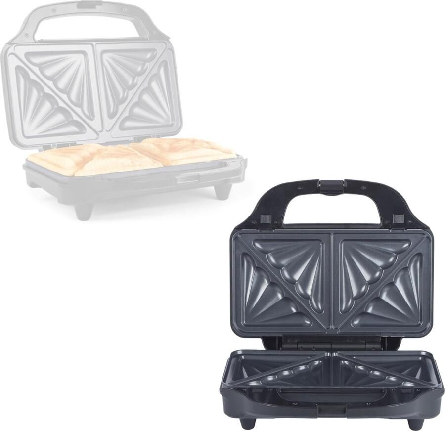 CLGP Tosti Apparaat – Panini Grill – Contactgrill