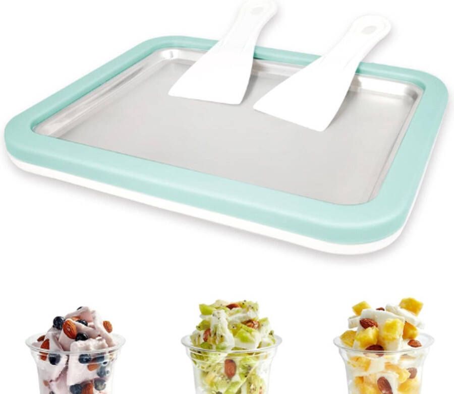 Climafusion Rolled Ice Cream Maker Ijs Maker Ijsrol Maker Ijsbol Maker Ijsmachine DIY Ijsmaker Schep- Roomijs Maken Koude Plaat