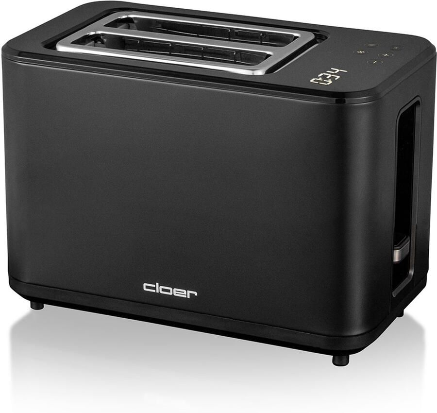 Cloer 3930 broodrooster 2 snede(n) 900 W Zwart