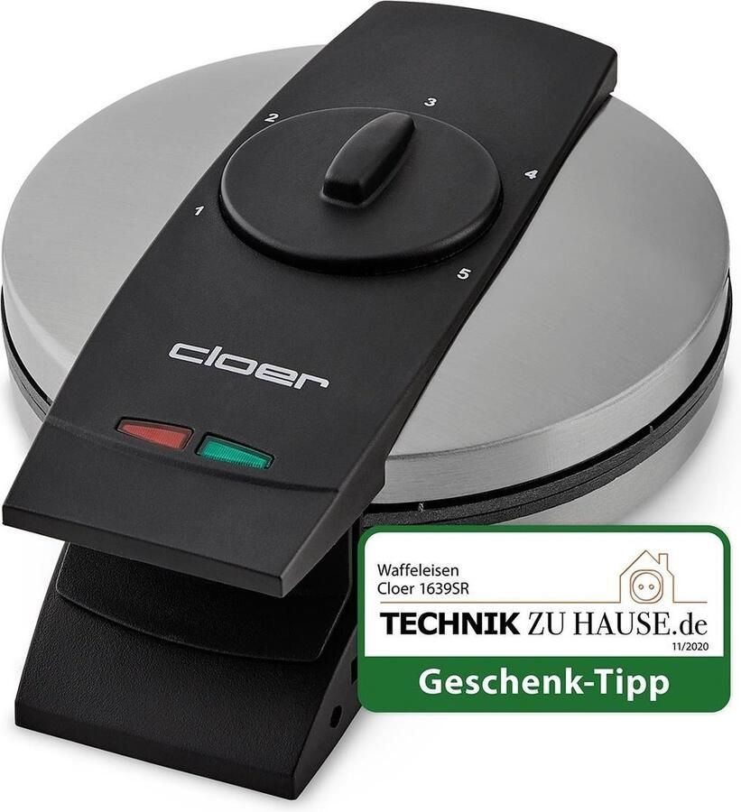 Cloer Hartenwafelijzer 1639SR